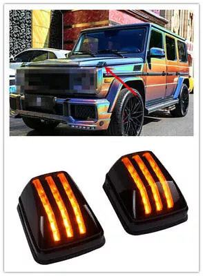 For Mercedes Benz G Class Dynamic LED G500 G63 W463 Turning Signal Lights Lamp • $263.50