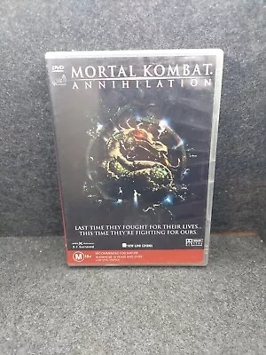 Mortal Kombat Annihilation (DVD Region 4) VGC FREE POST  • $7.95