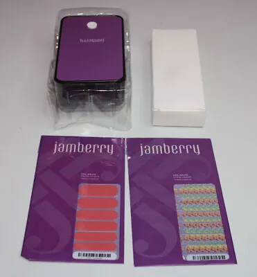 Jamberry Mini Heather New Open Box + 2 Nail Wraps Full Sheets • $11.97