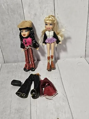Lot Of 2 Lil' Bratz Mini Dolls MGA Clothed With Shoes And Some Accesories • $18.99