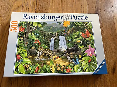 Ravensburger Jigsaw Puzzle 500 Piece In The Jungle - Mint • $9.95