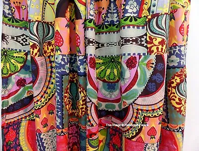 5 Yard Ethnic Hippie Boho Dress Making Quilting Sewing Crafts Fabric Indian • £37.19