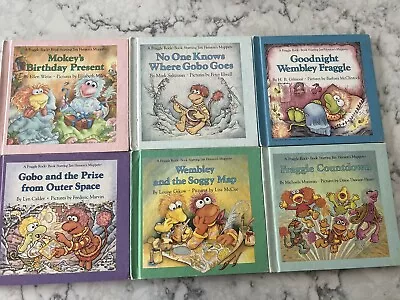 Lot Of 6 Vintage 1980s Fraggle Rock Jim Henson Muppet Books Wembley Mockey Gobo • $22