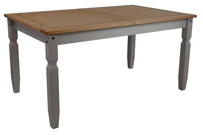 Corona Dining Table 5'0 Grey Wax Mexican Solid Pine By Mercers Furniture® • £129.99