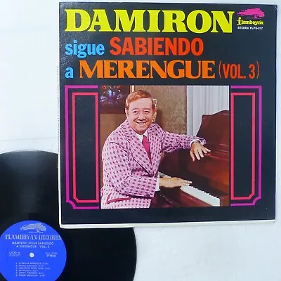 Damiron Sigue Sabiendo A Merengue (Vol.3) Near-Mint Vinyl LP On Flamboyan  # 254 • $21.99