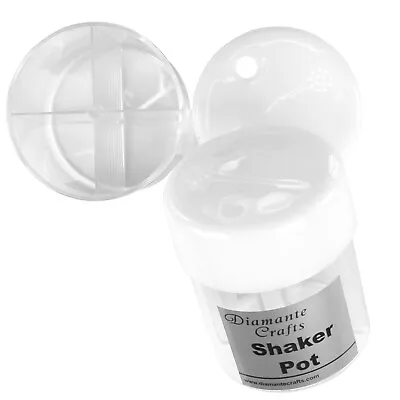 Empty Glitter Shaker Pots - Holds 100 Grams Glitter 100 Ml - Choose Quantity • £2.49