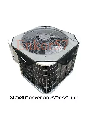 Mesh Air Conditioner Cover Outdoor - Top Summer Central AC Defender For Outside • $27.99