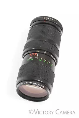 Vivitar 75-205mm F3.8 Close Focusing Macro Auto Zoom Lens Pentax K Mount -Clean- • $23.19