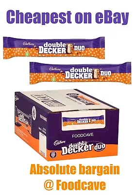 Cadbury Double Decker 🍫Duo Chocolate Bar 🍫74.6g Best Before 24/06/24 • £21.99