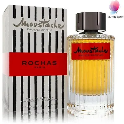 Moustache Cologne Men Perfume By Rochas Eau De Parfum Spray 4.1 Oz Fragrance EDP • $54.95