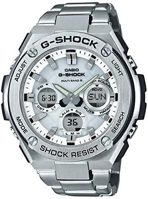 CASIO Watch G-SHOCK G-STEEL Radio Solar GST-W110D-7AJF Silver • $470.76