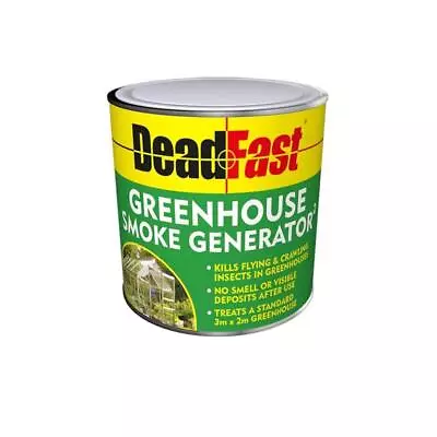 Deadfast Greenhouse Smoke Fumigator/Generator 3.5G (Insect Control) • £9.79