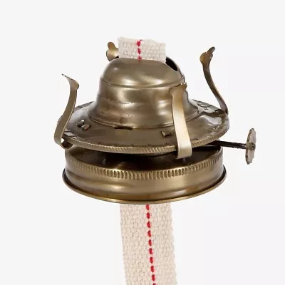 Mason Jar Oil Lamp Burner & Collar Kit.  Antique Brass  Finish • $8.99