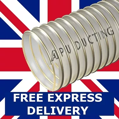 £198.12 • Buy PU Flexible Ducting Hose Ventilation Woodworking Fume & Dust Extraction