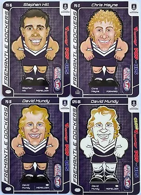 2016 Teamcoach Footy Pop Ups Team Sets -Fremantle (4) • $8