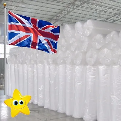 UK BUBBLE WRAP SMALL & LARGE BUBBLE - EUROPES CHEAPEST 300 500 750mm 50 / 100m • £120.83