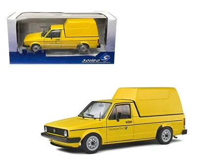 1/18 Solido VW Volkswagen Caddy Mk 1 Diecast Model Car Yellow S1803505 • $49.95