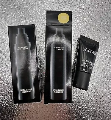 2x MAC Prep + Prime Natural Radiance Primer Radiant Yellow 6ml Ea • $11.99