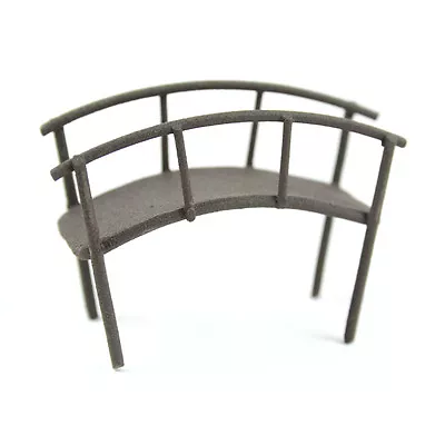 3.5  Rustic Garden Bridge Brown Japanese Style Footbridge Fairy Landscaping • $4.99