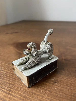 £15 • Buy Vintage Metal Poodle Collectable Matchbox Holder