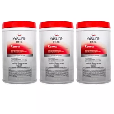 Leisure Time Renew Granular 5 Lbs. - 3 Pack • $112.99