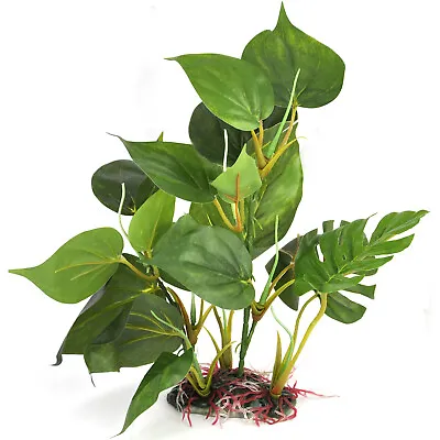 Aquarium Plant  Real Look Artificial 20cm NEW Fish Tank Ornament • £9.49