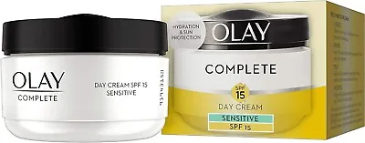 Olay Complete SPF15 Moisturizer Day Cream Sensitive 50ml • £9.72