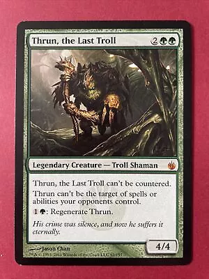 Magic The Gathering MTG Thrun The Last Troll  Mythic Card • $4