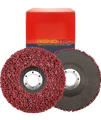 5 Pack 4.5''x7/8   Strip Disc Wheel Paint Rust Removal Clean Angle Grinder ~ NEW • $22.99