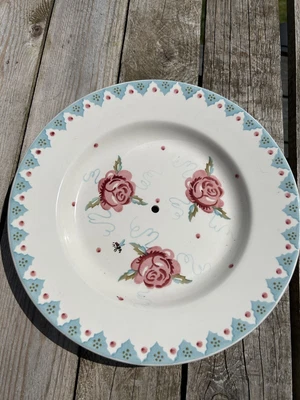 £22.99 • Buy Emma Bridgewater Clock Plate Rose And Bees 