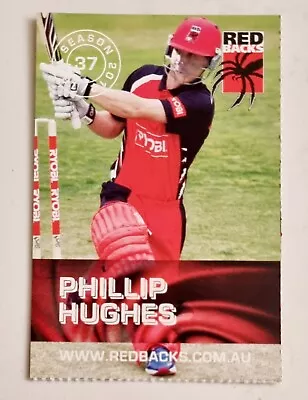 Phil Hughes Cricket Saca Error Trade Card South Australia Redbacks Not Signed • $14.90
