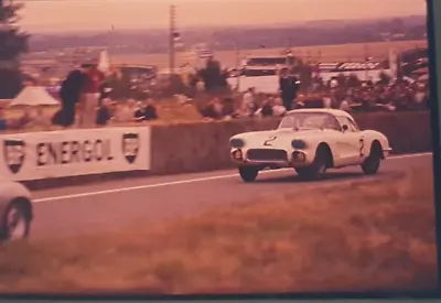 1960 Le Mans. Original Motor Racing Negative. Thompson-windridge Corvette C1 #2 • £7.99