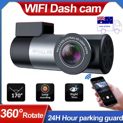 $45.99 • Buy 1080P Wifi Car Camera DVR Video Recorder Parking Monitor Night Vision Dash Cam
