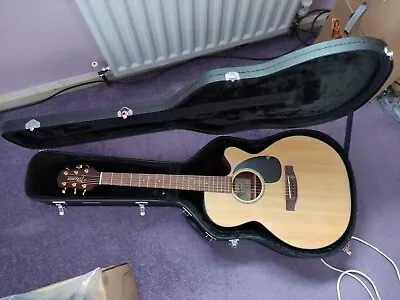 Takamine EG440SC Guitar Electro Acoustic Cutaway With Case & Keys TP-4T Pre-amp • £300