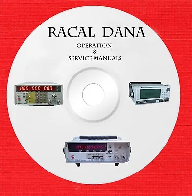 Racal Dana Owners Service Schematics Manuals On 1 DVD In Pdf Format • $26.25