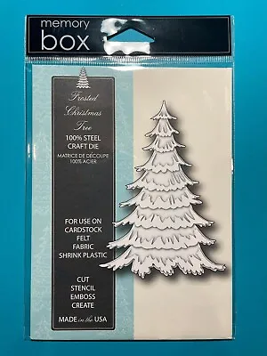 Memory Box Die 98668 Frosted Christmas Tree • $12.99