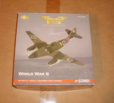 1/72 Corgi Aviation Archive AA35702 Messerschmitt Me262-1A - Anton Schoppler • $12.63