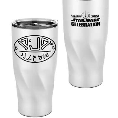 Dex's Diner - Celebration SWCC 2022 Stainless Steel Tumbler - Aurebesh • $37.98