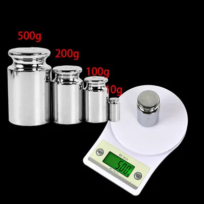 10g/100/200/ 500g Precision Balance Calibration Weight For Digital Pocket Scale • £3.11