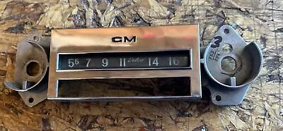 1967-1972 Chevy Truck C10 C20 C30 GMC AM Radio Faceplate 72 71 70 69 68 67 • $26.99