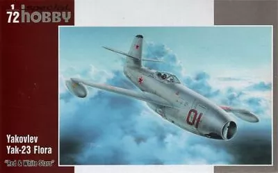 Special Hobby SH72248 1:72 Yakovlev Yak-23 Flora  Red & White Stars  • £12.78