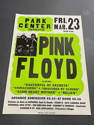 Pink Floyd Globe Concert Tour Poster • $35