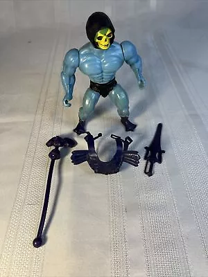 Vintage 1981 MOTU Masters Of The Universe Skeletor Half Boot Figure NO LOINCLOTH • $35.99