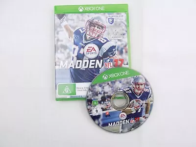 Mint Disc Xbox One Madden NFL 17 2017 2K17 Free Postage • $11.92