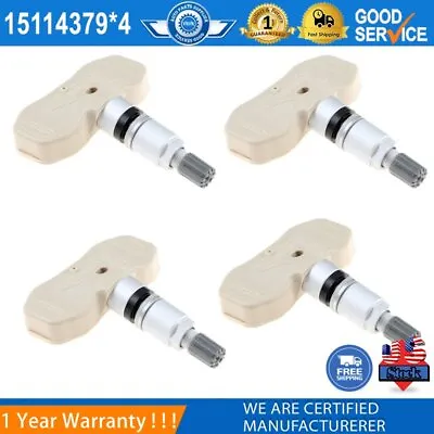 Set Of 4 Tire Pressure Sensors TPMS For Cadillac Chevy GMC 05-06 15114379 315MHz • $25.55