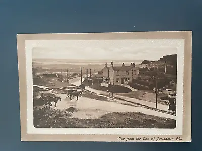 Postcard Top Of Portsdown Hill Portsmouth • £3