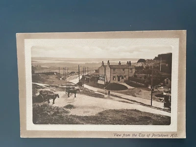 Postcard Top Of Portsdown Hill Portsmouth • £3