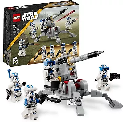 $39.50 • Buy LEGO Star Wars 501st Clone Trooper Battle Pack 75345 Building Toy Set Aged 6+