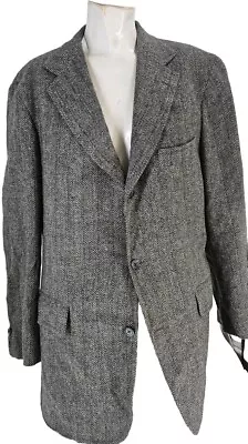 4375 J Press Blazer Men's Vintage Donegal Mist Herringbone Sport Coat Tweed 42 • $69.99