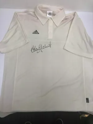 $149.95 • Buy Adidas Cricket Shirt Adam Gilchrist Hand Signed - Ashes Smith Warne Australia